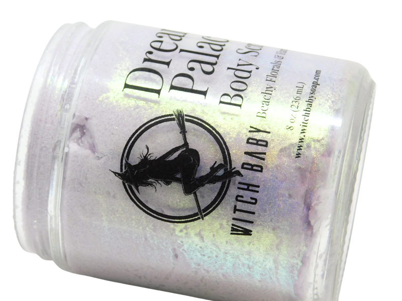 side view close up of holographic glitter