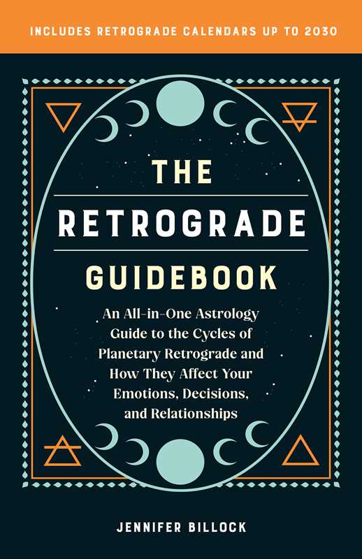 Retrograde Guidebook by Jennifer  Billock