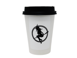 coffee cup packaging of nocturnal bath bomb