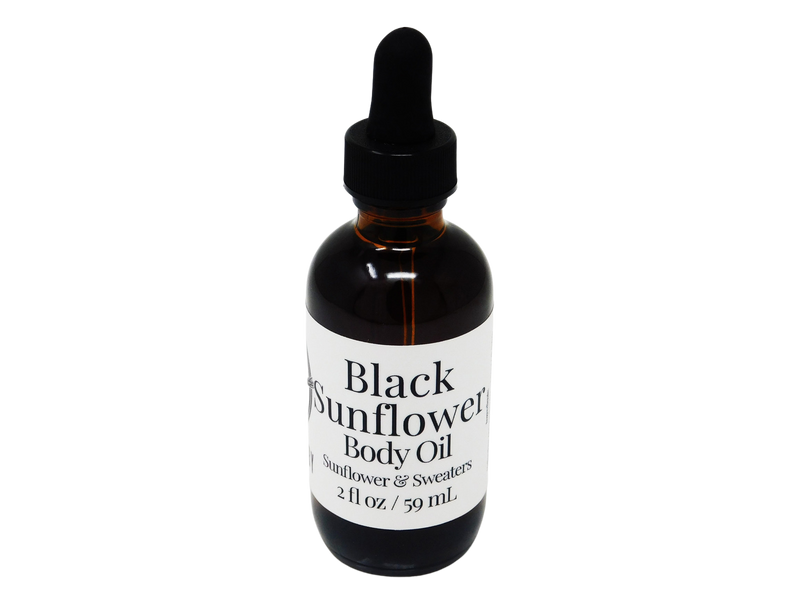 Black Sunflower Body Oil